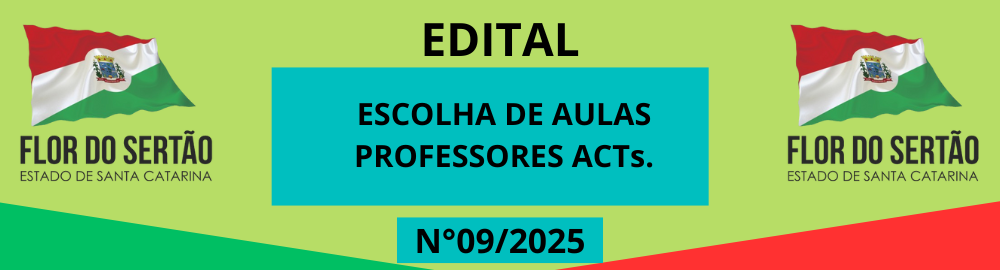 EDITAL ACTs 09/2025